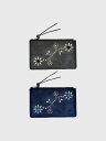 TMT レザー カードケース メンズ レディース 本革 スリム 小銭入れ おしゃれ かっこいい 牛革 STUDS LEATHER CARD CASE スタンダードリベット社 ターコイズ フラワー ミニ財布 スマートウォレット ブラック ネイビー カード入れ TACS25SP04 父の日 ギフト プレゼント(4)