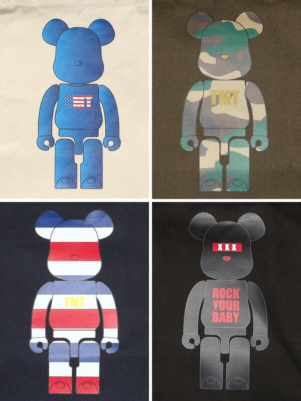 BE@RBRICK TMT ベアブリック クマ コラボ トートバッグ メンズ