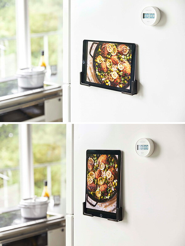 山崎実業 タワーシリーズ tower マグネットタブレットホルダー キッチン 冷蔵庫 スマホホルダー マグネット おしゃれ かわいい シンプル iPhone iPad スマホ MAGNET TABLET HOLDER マグネット タブレット ホルダー スマホ置き場 料理 レシピ 動画 映画 4984-4985 山崎実業 タワーシリーズ tower マグネットタブレットホルダー キッチン 冷蔵庫 スマホホルダー マグネット おしゃれ かわいい シンプル iPhone iPad スマホ MAGNET TABLET HOLDER マグネット タブレット ホルダー スマホ置き場 料理 レシピ 動画 映画 4984-4985