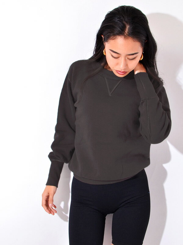 Two Moon トゥームーン スウェット 92022 杢 ダーク グレー トレーナー