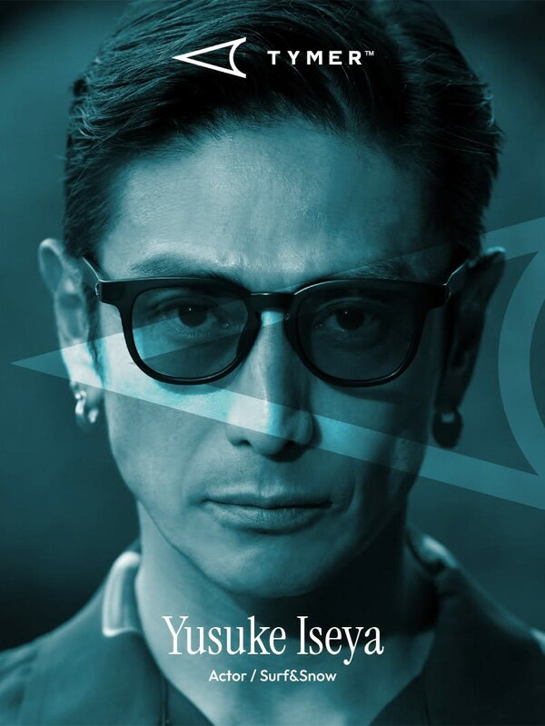 TYMER 偏光サングラス TYMER タイマー BLAKE 伊勢谷 友介 サングラス メンズ レディ―ス