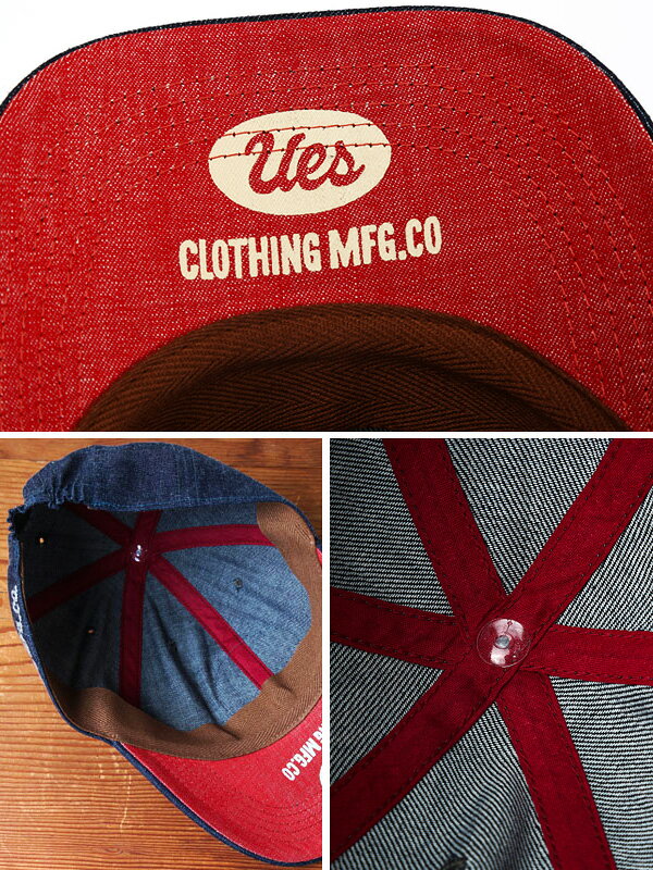 デニムキャップ　大きめ　内周63センチ　アメカジに最適 デニムキャップ 大きめ 内周63センチ アメカジに最適