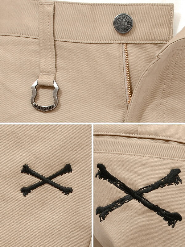 値下げ、希少サイズ、バンソン、シングル、ブラウン、ＸＳメンズ、レディース VANSON バンソン パンツ メンズ レディース ゆったり チノパン ワイド