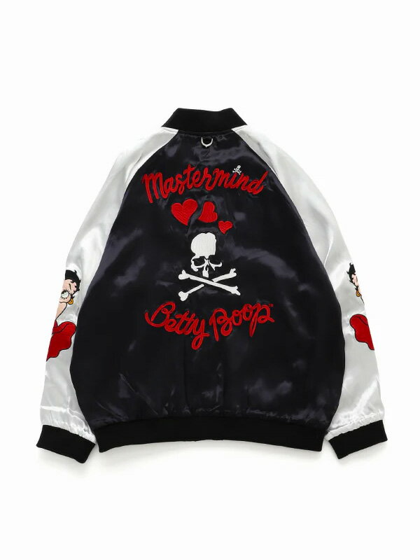 MASTERMIND WORLD × BETTY BOOP マスターマインド ワールド スカジャン