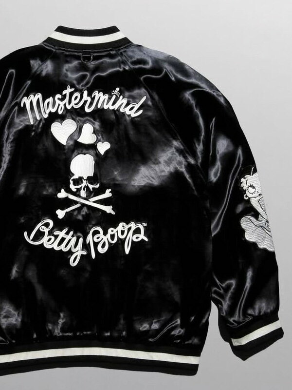 MASTERMIND WORLD × BETTY BOOP マスターマインド ワールド スカジャン