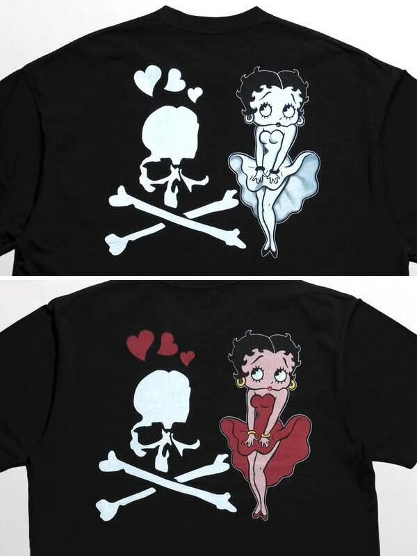 MASTERMIND WORLD×BETTY BOOP Tシャツ MASTERMIND WORLD BETTY BOOP S/S TEE T-SHIRT マスターマインド