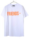 VLONE ヴィーロン ヴィーローン Tシャツ メンズ レディース ユニセックス 半袖 フレンズ FRIENDS TEE A$AP Mob エイサップモブ ASAP BARI エイサップ バリ Ian Connor イアン・コナー Kanye West カニエ・ウエスト 愛用ブランド TEE FRIENDS-SST-WO