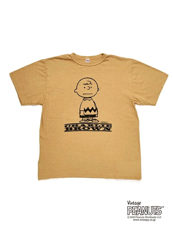 WAREHOUSE PEANUTS Tシャツ チャーリーブラウン WAREHOUSE ウェアハウス Tシャツ チャーリー ブラウン 半袖 綿 100% I