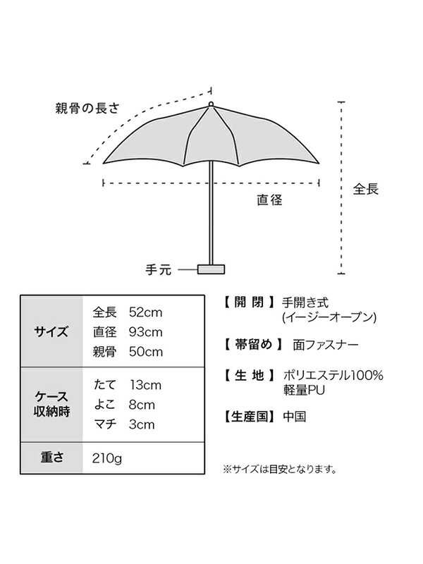 Wpc 日傘 go-koh 遮光 スーパー コンパクト 折りたたみ傘 晴雨兼用