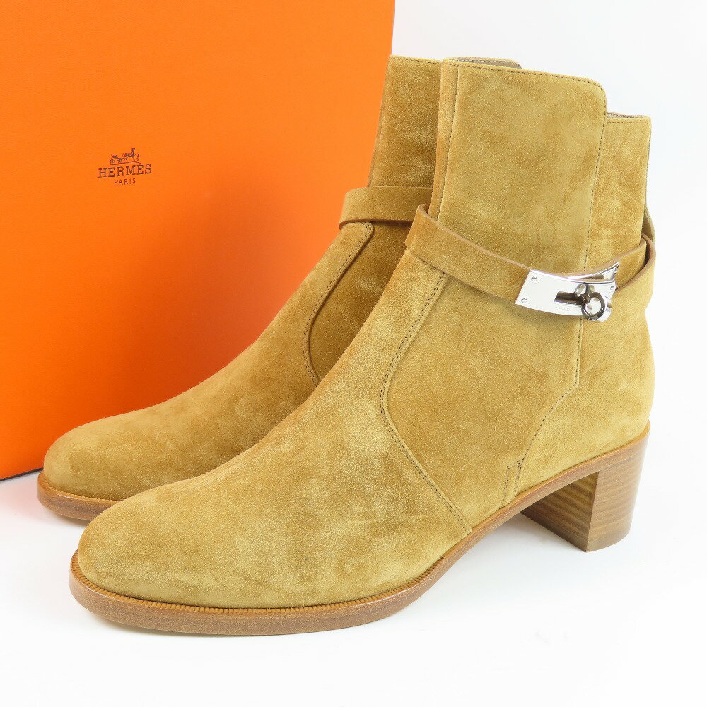 楽天市場】スエード ショートブーツ（ブランドエルメス）（靴）の通販 
