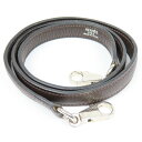 エルメス ケリー用 ボリード用 バッグ用 S金具 全長88cm ショルダーストラップ レザー ダークブラウン ユニセックス【中古】極美品 本物 HERMES