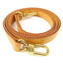 ルイヴィトン バッグ用 G金具 USA製 全長101cm ショルダーストラップ ヌメ革 ナチュラル ユニセックス【中古】極美品 本物 LOUIS VUITTON