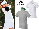 アディダス JP adicross プリントカノコ S/S ポロシャツ JLI91【UVカット/女性用/ウィメンズ/モノグラム柄】
