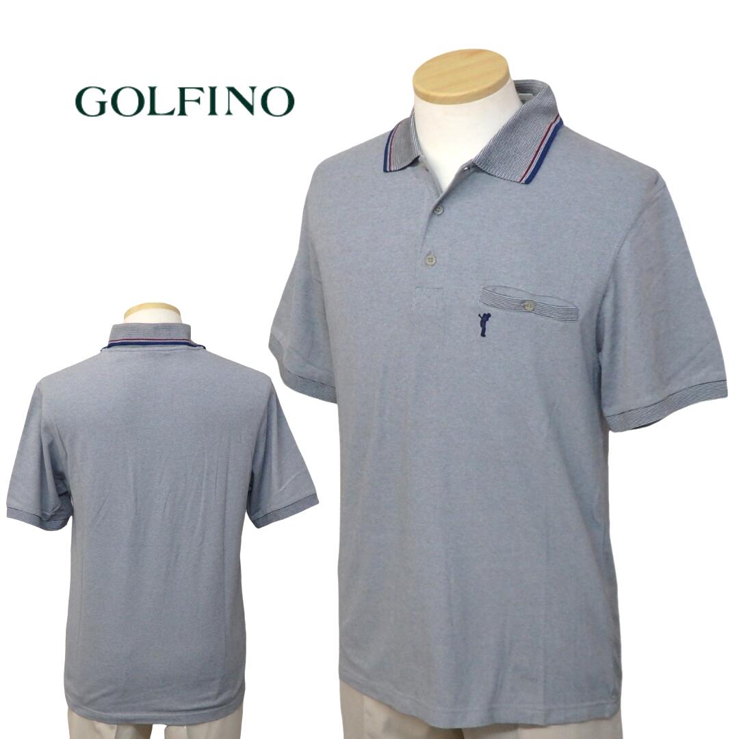 GOLFINO/ゴルフィーノ メンズ半袖ポロ 1730814【GOLFINO/海外一流メーカー】