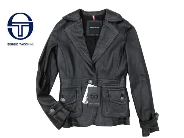 【訳アリ】セルジオタッキーニ ラムテーラードジャケット(SEJ527)