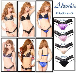 初売り福袋アブソールブラTバックショーツセット【全国送料無料レビューを投稿して】【Absorle福袋】人気のアブソールブラジャーTバックショーツ3点セットを2組セットしたお得な福袋・数量限定販売!【B65/B70/B75/C65/C70/C75//D65/D70/D75/E65/E70/E75L】10P05Dec15