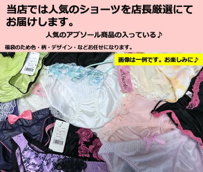 福袋♪5枚セットノーマルショーツ人気アブソール含む福袋【全国送料無料!】福袋*可愛いデザインショーツ5枚セット!1980PAN5P【smtb-k】【kb】10P09Jan16
