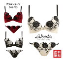【限定販売コラボ商品】【全国送料無料】新作アブソールNEWAbsorleと当店のコラボ新製品・数量限定!アブソール勝負ランジェリー】刺繍薔薇クラシックパウダー♪...