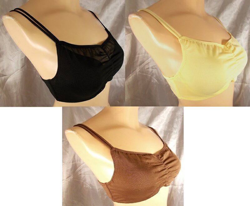 訳あり在庫処分特価!美胸ブラジャー超激安!ワイヤーなしで美胸・Tシャツブラ・複数ご注文は送料無料!単品でのご注文は送料別途掛ります【快適メッシュブラ!谷間見せな...