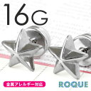 ボディピアス 16G スタッズスター フェイクプラグ アンプラグ(1個売り)◆選べる福袋対象◆◆オマケ革命◆