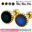 軟骨 ピアス 18G 16G 14G ボディピアス カラーチ