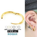 (1個売り)片耳用 ステンレス フープ ピアス 金属アレルギー対応 リングピアス つけっぱなし サージカルステンレス 20G ファーストピアス セカンドピアス 小さめ 大きめ リングタイプ レディース メンズ ◆オマケ革命◆