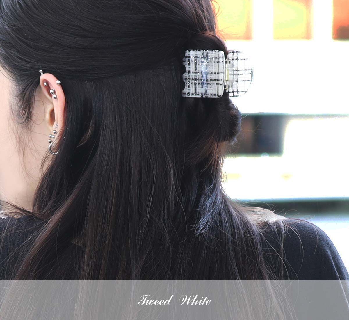 【今だけ20%OFF！5/15 23:59まで】(普通郵便対応)ヘアクリップ ちいまと 小さくてまとまる バンスクリップ まとめ髪 ヘアアクセサリー(1個売り)◆オマケ革命◆ 3