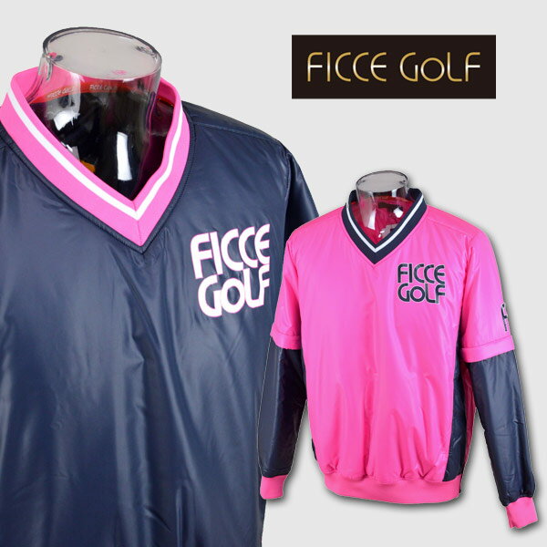 【あす楽】【送料無料】フィッチェゴルフ メンズ VネックプルオーバーM L LL ゴルフウェア FICCE GOLF 251615