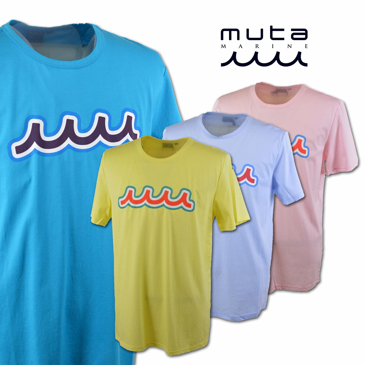 muta 半袖Tシャツ メンズ ムータ マリン ゴルフ ゴルフウェア