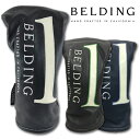 BELDING ヘッドカバー メンズ 茶 紺 黒 ドライバー用 hbhc596974【 あす楽 送料無料 】[ ベルディング ゴルフ 1W DW ドライバー サーカ プレミアム ドライバー CIRCA DRIVER HEAD COVER かっこいい おしゃれ golf 高級 レア 本皮 本革 牛革 レザー 父の日 ] その1