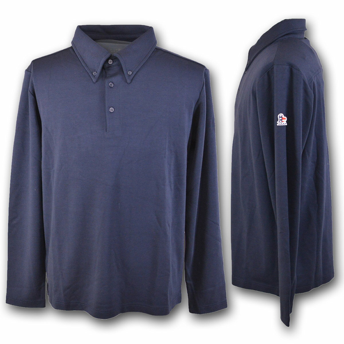 muta MARINE GOLF 長袖ポロシャツ メンズ 秋冬用 紺 グレー M L LL mmbc170918【 ...