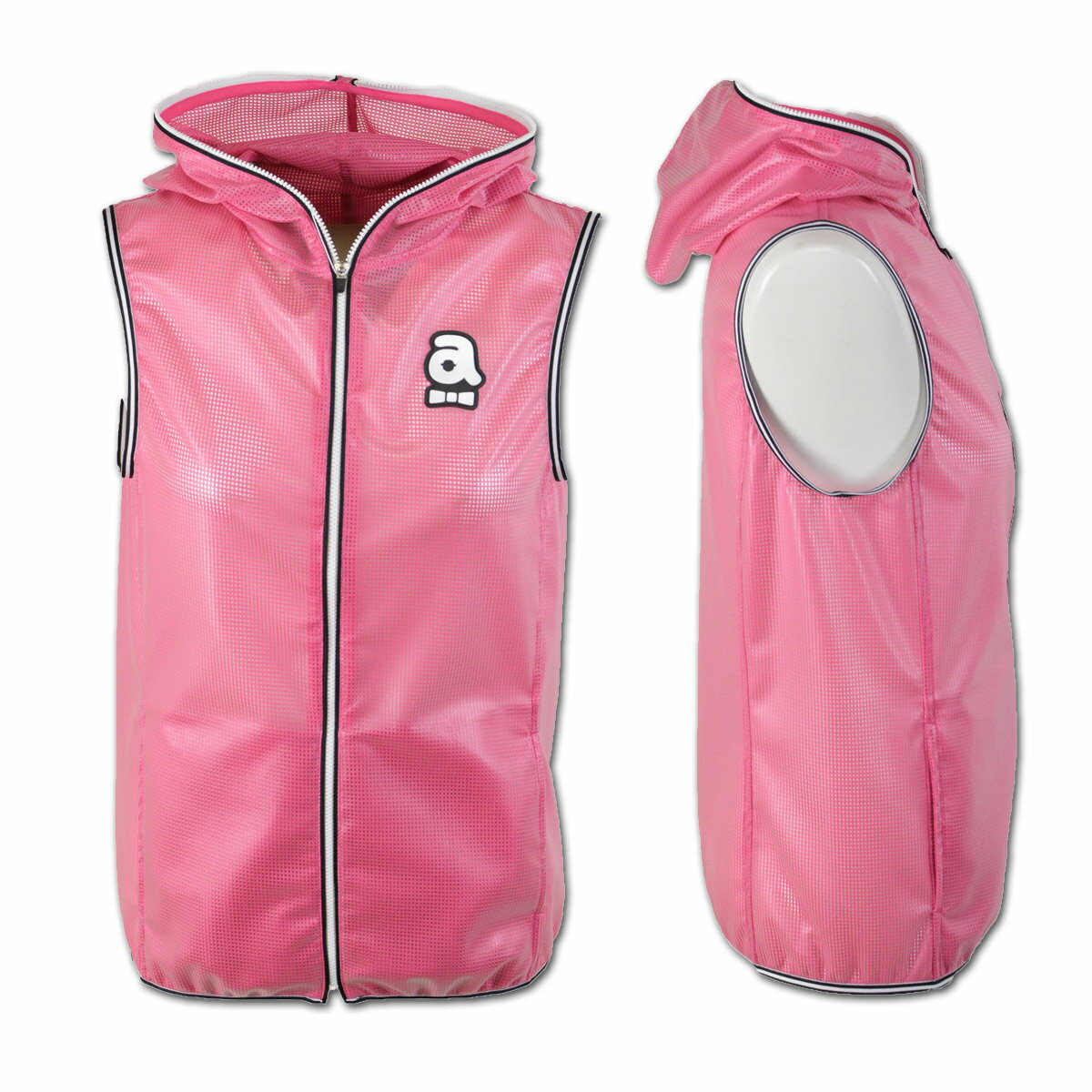 アルチビオ ベスト レディース 春夏用 白 ピンク S M 154334【 あす楽 送料無料 】 [ archivio ゴルフ ゴルフウェア ウェア ベストブルゾン パーカー GOLF 新作 おしゃれ かわいい ギフト プレゼント アウター 夏 セール アウトレット クリスマス ]