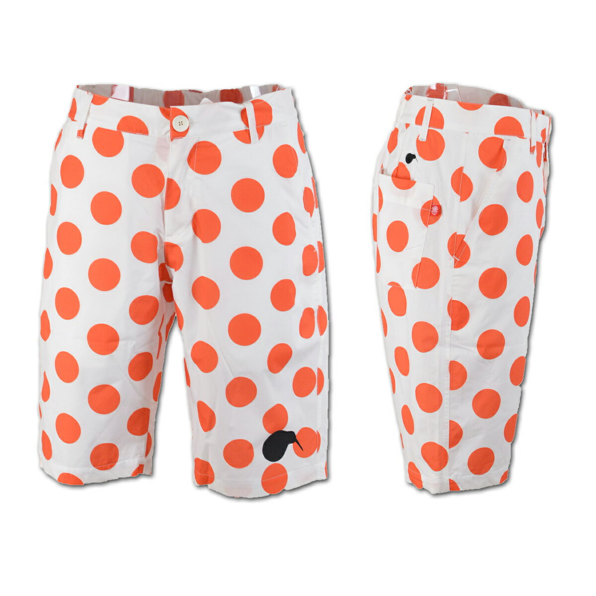 キウイ ショートパンツ メンズ 春夏用 白 黒 オレンジ M L LL kiwi3sp01m221【 あす楽 送料無料 】[ KIWI edit of KIWI KIWI&Co. キウイアンドコー ハーフパンツ 短パン ゴルフ ゴルフウェア パンツ かっこいい プレゼント golf 夏 セール アウトレット ]