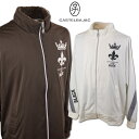 カステルバジャック ブルゾン メンズ 秋冬用 白 茶 L LL 7232377150【 あす楽 送料無料 】 [ CASTELBAJAC 大きいサイズ ゴルフ ...