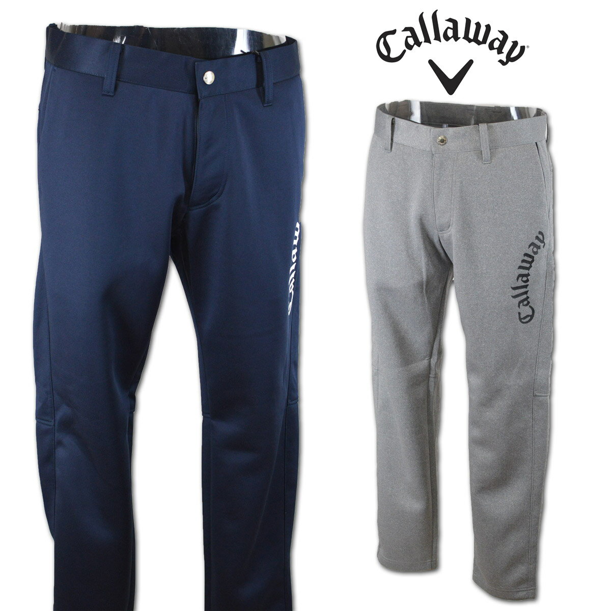 キャロウェイ パンツ メンズ 秋冬用 紺 グレー 紺 M L LL c23226102【 あす楽 送料無料 】 [ callaway ゴルフウェア ゴルフ golf キャラウェイ パンツ ストレッチ おしゃれ かっこいい ギフト プレゼント セール アウトレット ]