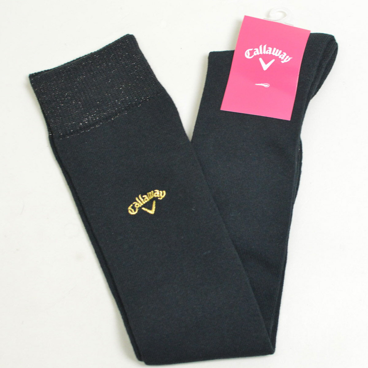 キャロウェイ ニーハイソックス レディース 黒 グレー 紺 c23293215【 あす楽 】 [ callaway ゴルフウェア ゴルフ golf キャラウェイ スポーツ ソックス ニーハイ ハイソックス 靴下 おしゃれ かわいい ギフト プレゼント ]