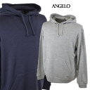 アンジェロ パーカー メンズ 秋冬用 紺 グレー M L LL 25-6506-04【 あす楽 送料無料 】 [ ANGELO 長袖 大きいサイズ ゴルフ かっ...