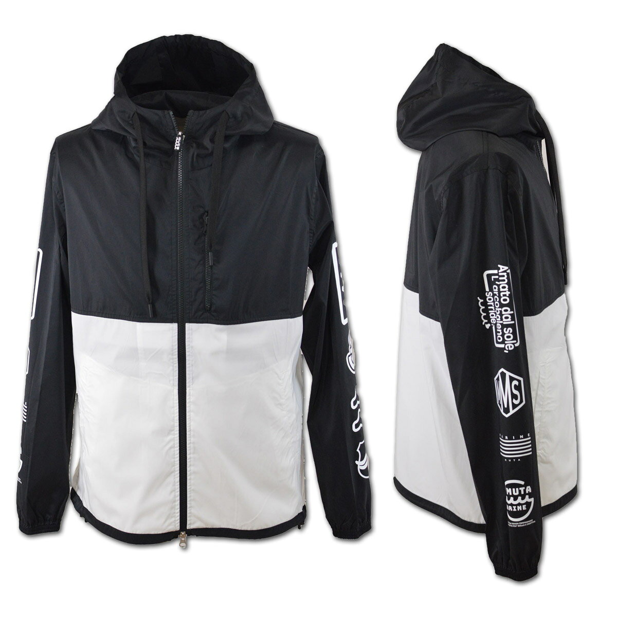 muta MARINE GOLF パーカーブルゾン メンズ 春夏用 白 黒 ピンク グレー M L LL mmmk443219【 あす楽 送料無料 】[ ムータ マリン SOLOTEX パーカー ブルゾン かっこいい おしゃれ ゴルフ golf ギフト プレゼント アウター マリン ]