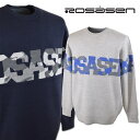 ロサーセン セーター メンズ 秋冬用 紺 グレー M L 044-19011【 あす楽 送料無料 】 [ ROSASEN ゴルフ ゴルフウェア 長袖 ニット 大...