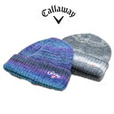 キャロウェイ ニット帽子 レディース 紺 黒 c23291222【 あす楽 送料無料 】 [ callaway ゴルフウェア ゴルフ golf キャラウェイ ビ...