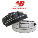 ニューバランス ベルト メンズ 白 黒 012-4982001【 あす楽 送料無料 】[ new balance golf ゴルフウェア ゴルフ ウェア かっこ...