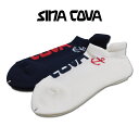 シナコバ 靴下 メンズ 紺 白 24177470【 あす楽 】[ SINACOVA マリンウェア スニーカーソックス ソックス くつ下 くつした 靴下 メール便...