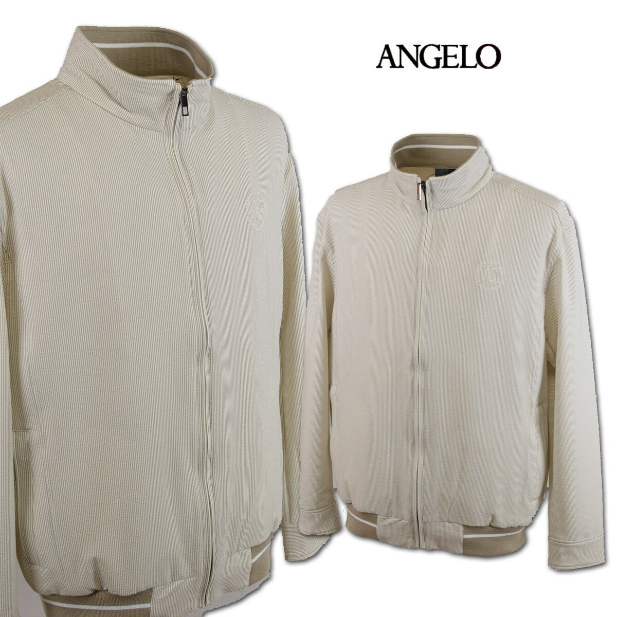 Rakuten - アンジェロ ブルゾン メンズ 春夏用 モカ茶 L LL 31-3102-04-23【 あす楽 送料無料 】 [ ANGELO 大きいサイズ ゴルフ かっこいい おしゃれ プレゼント ギフト golf アウター セール アウトレット アンジェロジャパン ]