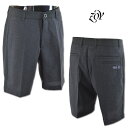 ZOY ショートパンツ メンズ 春夏用 グレー W82 W85 W88 071442425-04【 あす楽 送料無料 】[ ゾーイ ゾイ ゴルフウェア ゴルフ ...