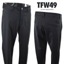 TFW49 パンツ メンズ 春夏用 黒 M L LL t072410020-bk【 あす楽 送料無料 】 [ ANKLE SLIM PANTS アンクルスリムパ...
