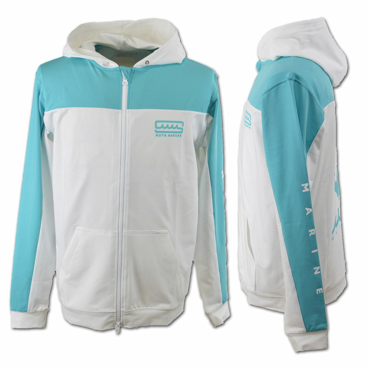 muta ラッシュガード メンズ 春夏用 白 黒 紺 青 M L LL mmtk435056【 あす楽 送料無料 】[ ムータ マリン marine ラッシュブルゾン 長袖 ブルゾン 夏 かっこいい おしゃれ ゴルフ ゴルフウェア golf ギフト プレゼント アウター クリスマス ]