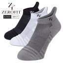 ゼロフィット ソックス 靴下 メンズ 黒 白 グレー 25cm〜27cm inspiralglove【 あす楽 】[ イオンスポーツ EON SPORTS ZE...