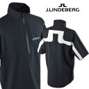 J.リンドバーグ 半袖プルオーバー メンズ 黒 M L 071-52940-19【 あす楽 送料無料 】 [ J.LINDEBERG Jリンドバーグ ジェイリン...