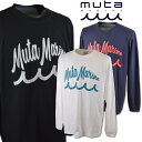 muta 長袖Tシャツ メンズ 秋冬用 白 紺 黒 M L LL mmacma2439【 あす楽 送料無料 】[ ムータ ACANTHUS アカンサス 長袖 T...