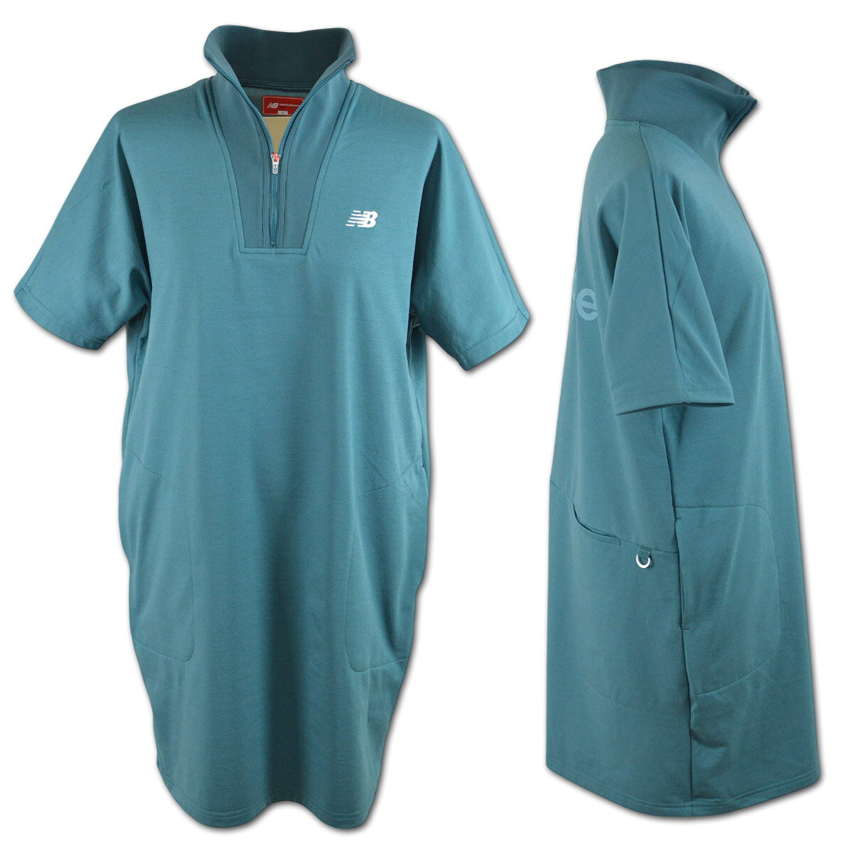 ニューバランス ワンピース レディース 春夏用 白 グリーン S M L 012-5124501-31【 あす楽 送料無料 】[ new balance ゴルフウェア ウェア 長袖 ストレッチ かわいい おしゃれ ギフト プレゼント セール アウトレット クリスマス ]